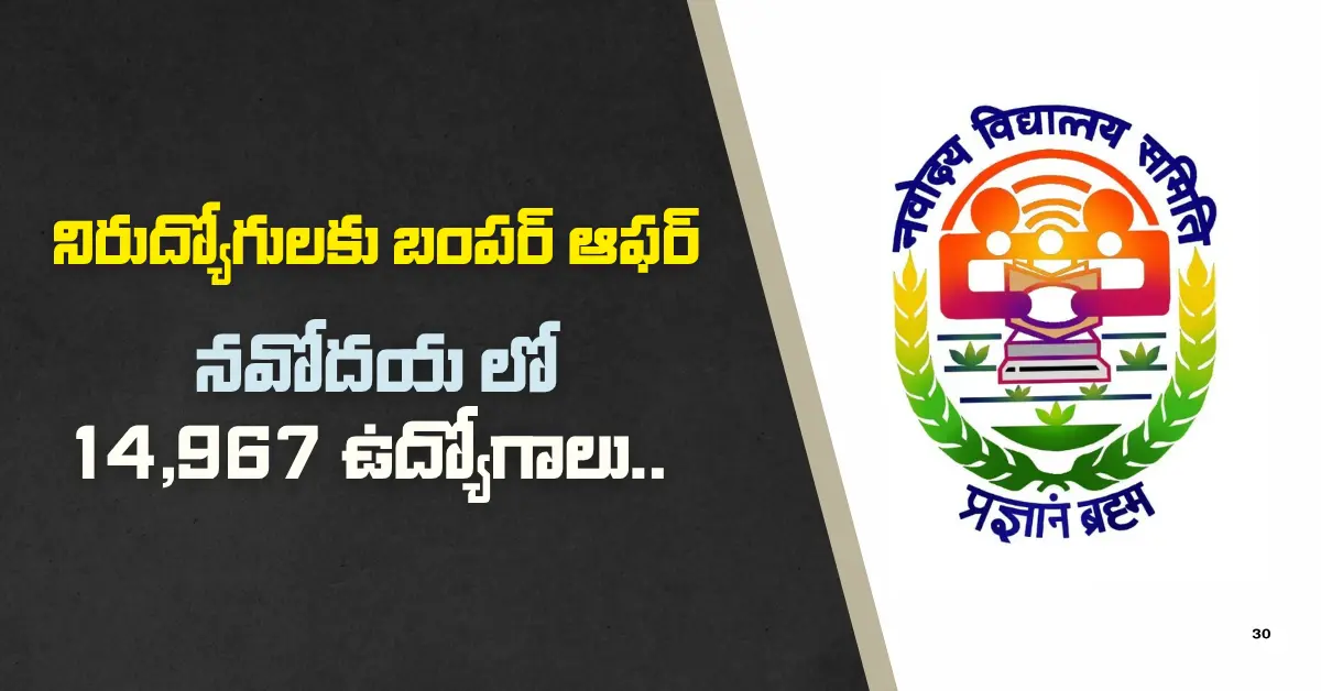 KVS and NVS Recruitment 2025 notification for teaching and non-teaching posts.