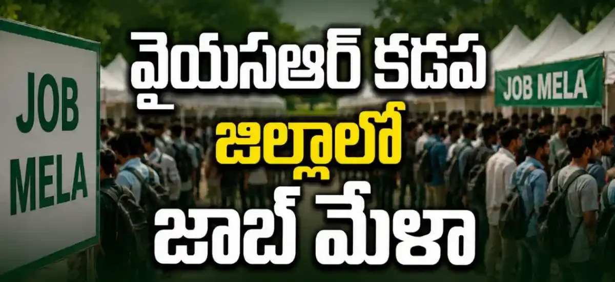 ప్రొద్దుటూరు వేదవ్యాస డిగ్రీ కాలేజీలో 13-08-2026న Job Mela జరుగుతుంది. CODEWORKS EDUTECH SERVICES PVT LTDలో 50 Positions ఉన్నాయి.